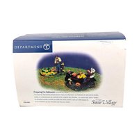 1998 Dept. 56 Preparing for Halloween 2 Piece Figurine Set