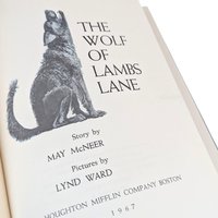 1967 The Wolf of Lambs Lane Hardcover Book