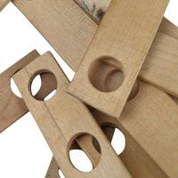 Vintage Lincoln Log Wood Toy Builder Set