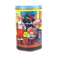 1991 and 1994 M&M's Holiday Collector Tin Pair