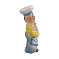 Vintage 7" Luigi Chef Ceramic Grated Cheese Shaker