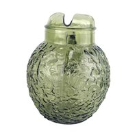 Vintage Anchor Hocking Soreno Green Glass Pitcher