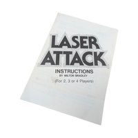 1978 Milton Bradley Laser Attack Game