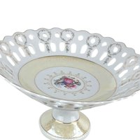 Vintage Arnart Porcelain Pedestal Bowl (M4036)