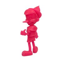 1972 Pink Pinocchio Plastic Figurine