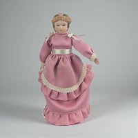 Vintage Victoria Intex Porcelain Pink Doll
