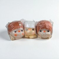 Vintage J.Shin Plastic Doll Heads Set, 6"
