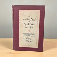 1920 A Straight Deal, Owen Wister