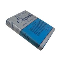 1945 Etiquette: Emily Post Hardcover The Blue Book of Social Usage