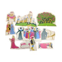 Vintage Sleeping Beauty Story Set: Judy Company 11 Pieces