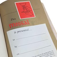 1959 The Catholic Missal Hardcover