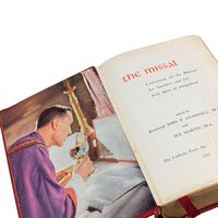 1959 The Catholic Missal Hardcover
