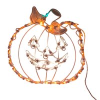 1995 Halloween Silhouettes Jack O'Lantern Light