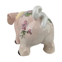 Vintage Kay Finch Grumpy Pig Ceramic Figurine