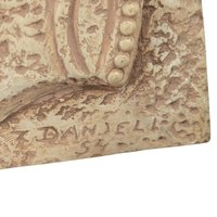 Vintage Z. Danjell Creations Greek Horse & Bull Plaques