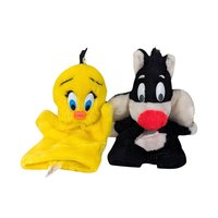 1971 Warner Bros Tweety and Sylvester Hand Puppets