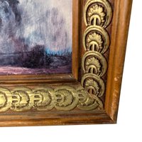 Vintage Still Life Flower Art Treasure Framed Pair