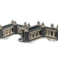 Vintage Dept 56 Heritage Village Lion Bridge Set