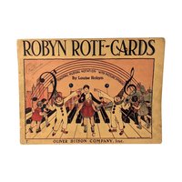 1935 Robyn Rote-Cards Louise Robyn Music Book