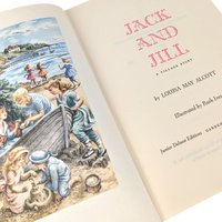1956 Jack and Jill Louisa May Alcott Hardcover Book