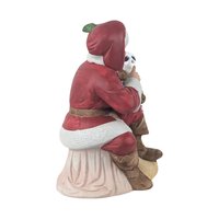 1983 Santa With Skull Music Box