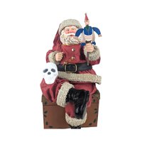 1993 KSA Fabriche Playtime for Santa Figurine with a Twist