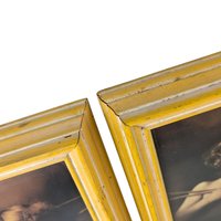 Vintage M.B. Parkinson Cupid Awake and Asleep Framed Prints