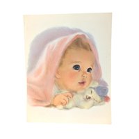 Vintage 1960s Northern Tissue "American Beauty" Portraits, Set of 4