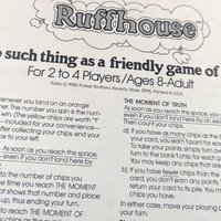 1980 Parker Brothers Ruffhouse Card Game