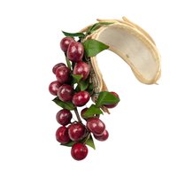 Vintage Cherry Decor Headband Hat