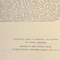 1948 "The Nobel Prize Treasury" Hardcover Book