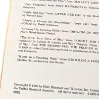 1966 "Sounds of Laughter" by Bill Martin Jr. Hardcover Book