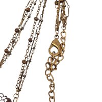 Vintage KC Signed 3-Strand Statement Necklace