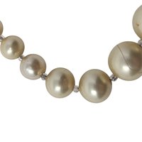 Vintage Classic Faux Pearl Choker Necklace