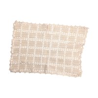 Set of 3 Vintage Off White Handmade Crochet Doilies