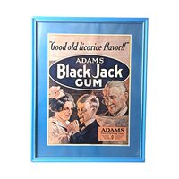 Vintage 1970s Nostalgia Ad Framed Print Set - 3 Pieces