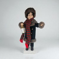 Vintage 1987 Telco Animated Motion-ette Caroler Boy