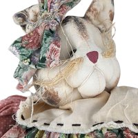 Vintage Feline Charm Plush Cat Duo