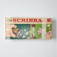 1963 Lowe Scribbage Word Game