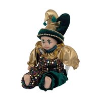 Vintage Porcelain Irish Jester Doll
