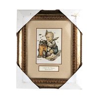 Set of 3 Vintage 1981 Framed Hummel Prints