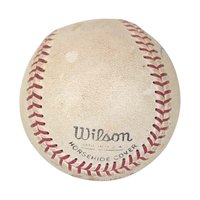 1970s MN Twins Ted Uhlaender Signed Baseball