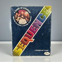 1982 'Sequence' Strategy Board Game: Jax
