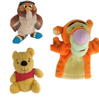 Vintage Disney Winnie the Pooh Plush & Puppet Lot