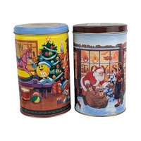 1991 and 1994 M&M's Holiday Collector Tin Pair