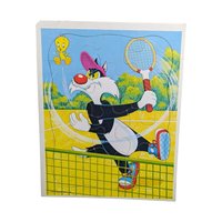 1970s Looney Tunes Tray Puzzle Lot