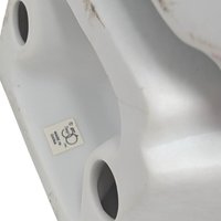 Vintage Dept 56 Silhouette 'Cat Nap' Santa Figure