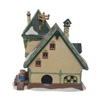 1997 Dept 56 The Glacier Gazette North Pole Series Building