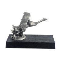 Vintage 1983 Franklin Mint Wills Sainte Claire Pewter Hood Ornament Replica