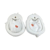 1950s 'Colonial Couple' by Lefton Ceramic Wall Plaques